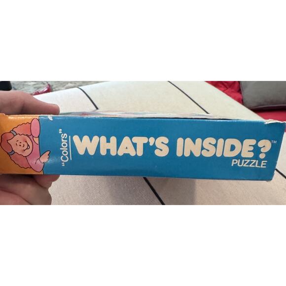 Tubbertoys What Inside Puzzle Vintage 1989 Made In The USA - Picture 12 of 12